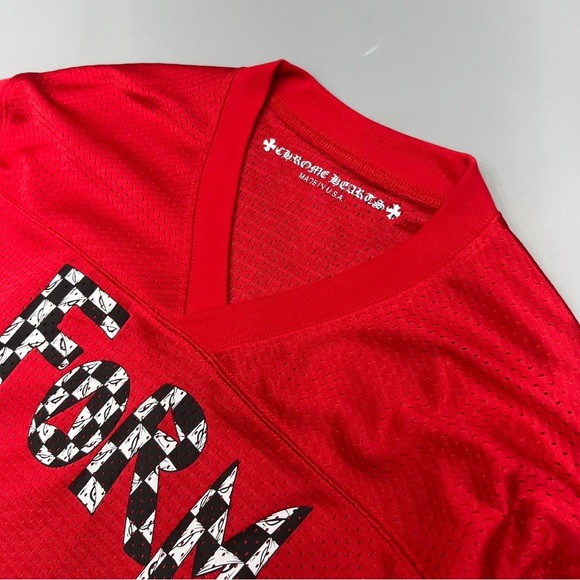 Chrome Hearts Red Long Sleeve Jersey - Picture 3 of 9